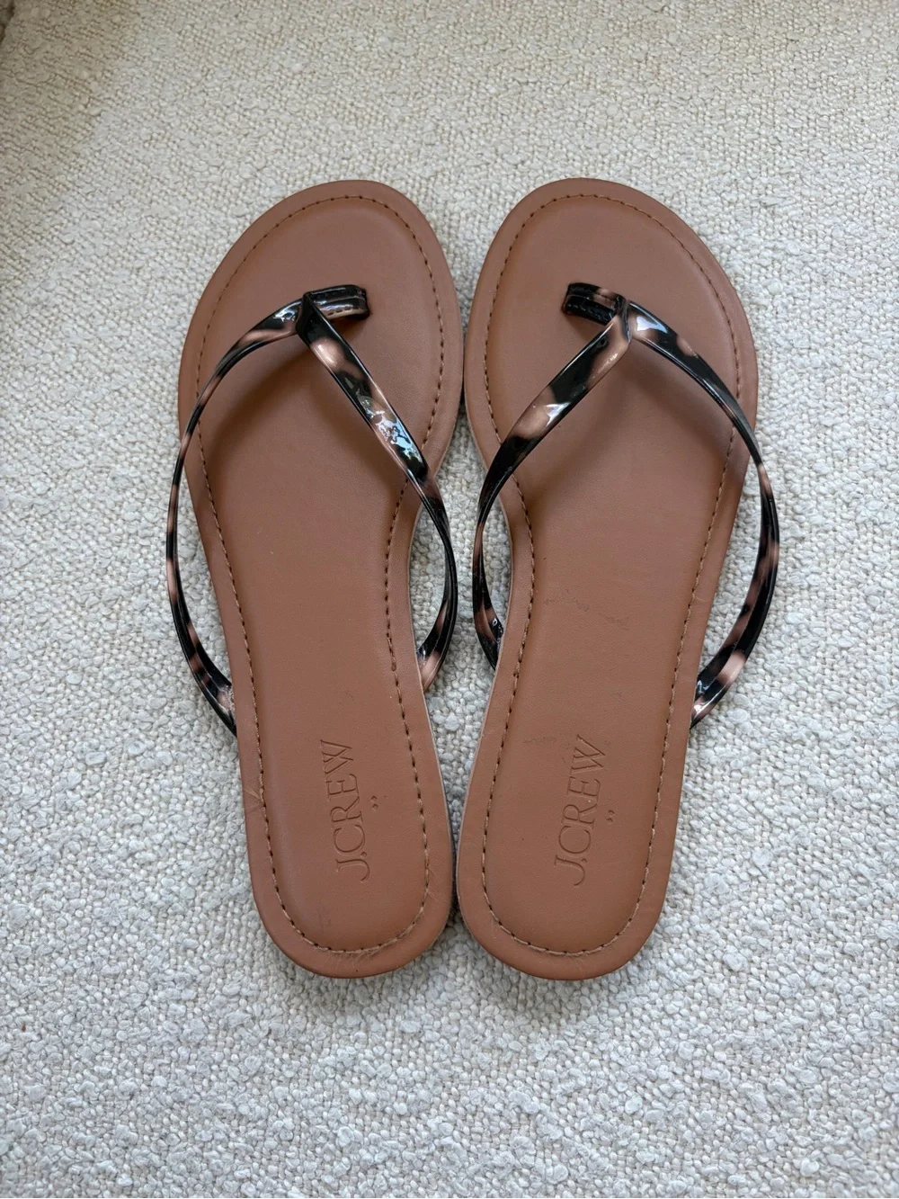 J Crew Factory flip flops